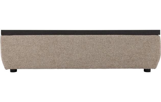Goossens hocker lago bruin stof - 8252194-{merk}-lago-hocker-stof-04